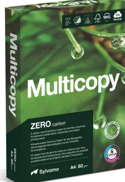 Kopieringspapper Multicopy Next A4 80g, hålat, 500/fp