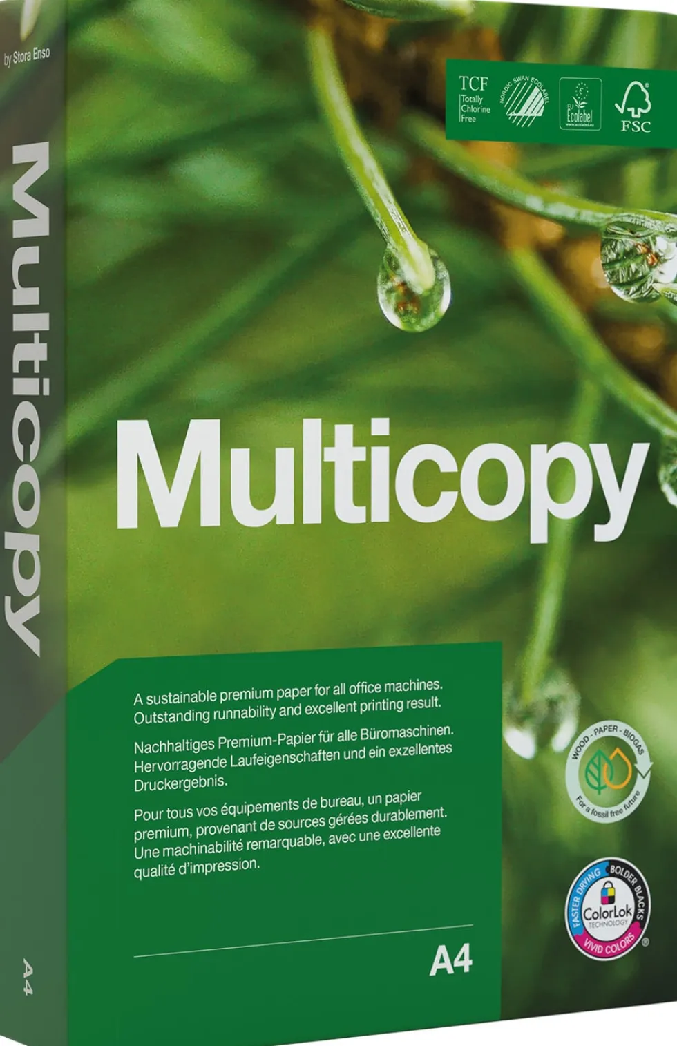 Kopieringspapper MultiCopy A4, 115g, 400/fp
