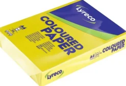Kop.ppr LYRECO A4 80g oh solgult 500/fp