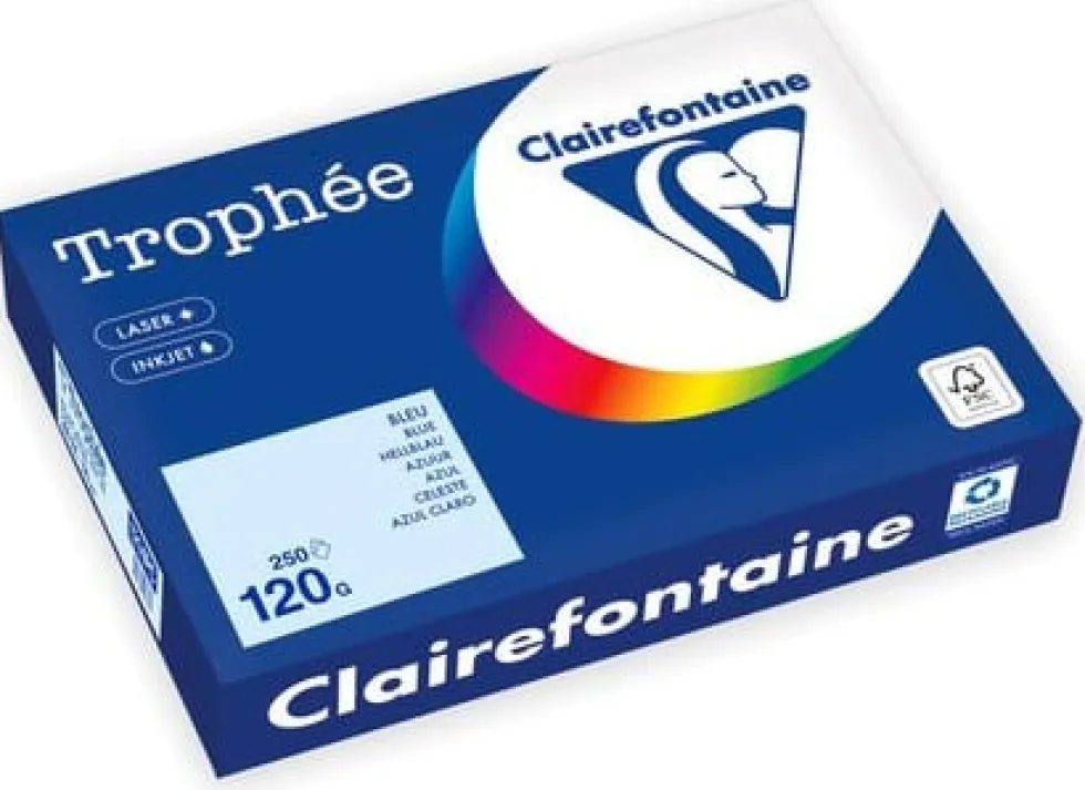 Kop.ppr TROPHEÉ A4 120g oh blå 250/fp