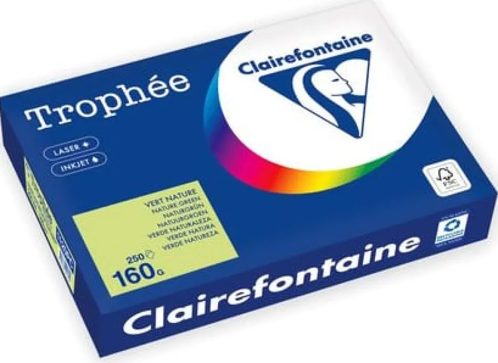 Kop.ppr TROPHÉE A4 160g oh grön 250/fp