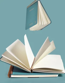 KOZO Anteckningsbok A6 Premium Steel Blue