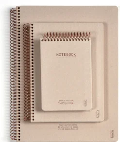 KOZO Anteckningsbok A4 Premium Sand