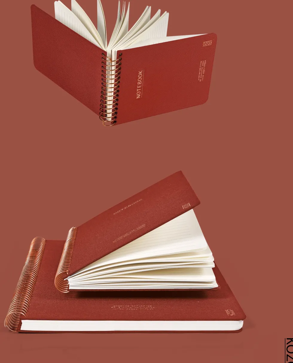 KOZO Anteckningsbok A4 Premium Bric