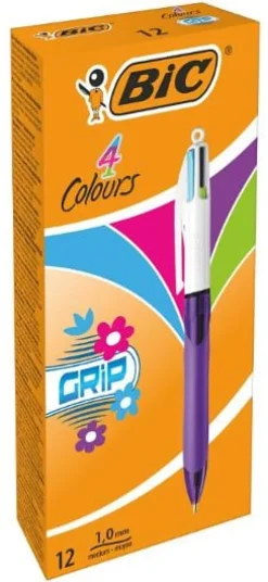 Kulpenna BIC 4 Colours grip fashion 1mm