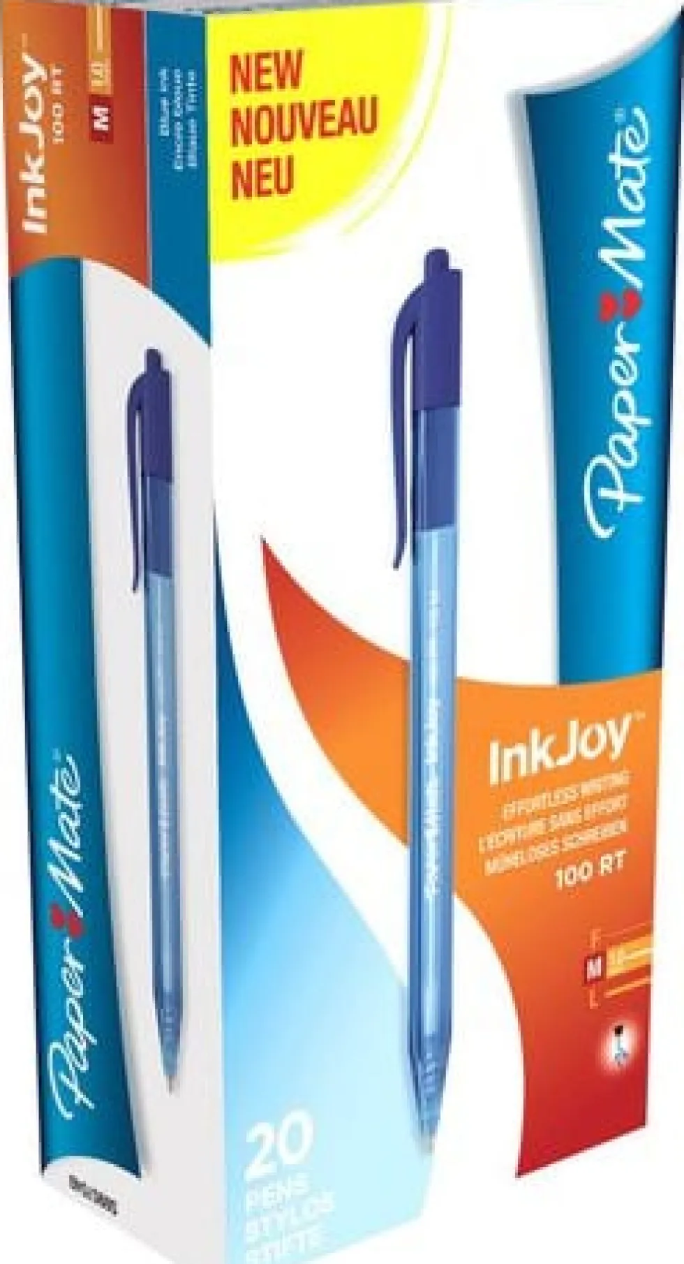 Kulpenna PAPER MATE InkJoy 100 RT 1,0 bl