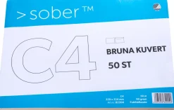 Kuvert brun C4 FH (50)