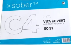 Kuvert C4 90g FH 50/FP