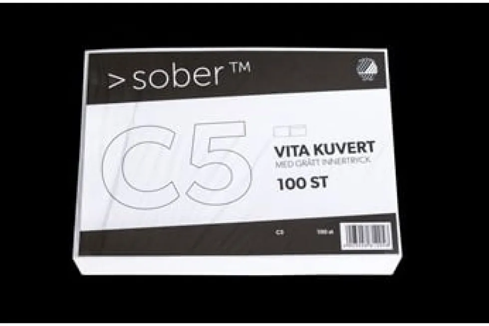 Kuvert konsument fp C5 90g remsa 100/fp
