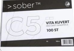 Kuvert konsument fp C5 90g remsa 100/fp