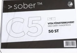 Kuvert konsument fp C5H2 FH vit 50/fp