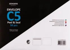 Kuvert Peel & Seal C5 50/fp