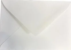 Kuvert SCANDIA Blank.klaff C6 vit 500/fp