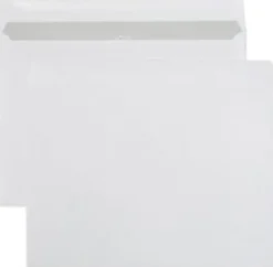 Kuvert SOBER C4 100g SH vit 500/fp