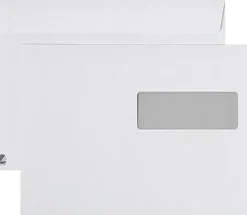 Kuvert SOBER C5 H2 90g PS vit 500/fp