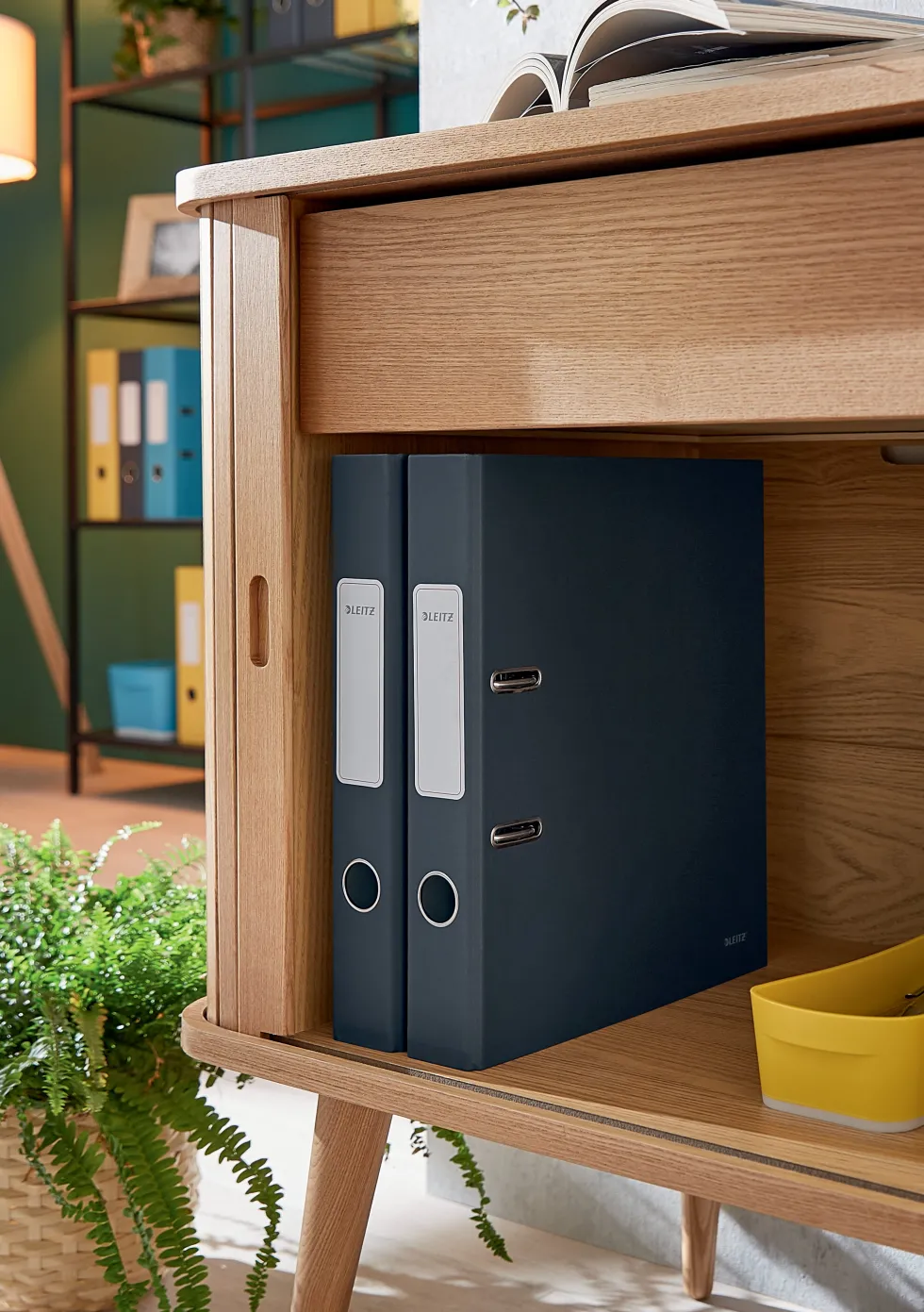 LAF Leitz 180° Cosy A4 50mm Grå