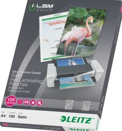 Laminat lågvärme matt A4 125 mic (100)