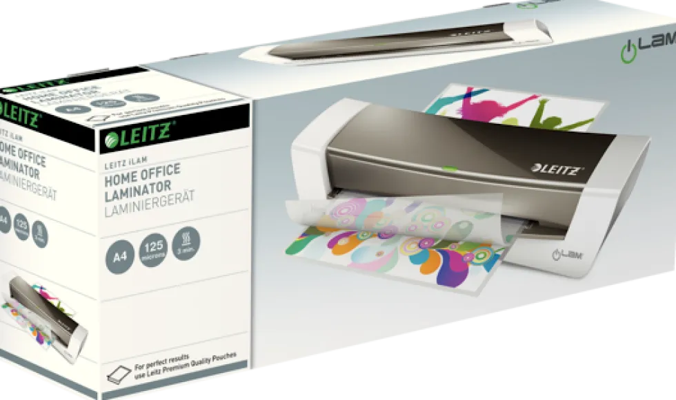 Lamineringsmaskin LEITZ Home Office Grå
