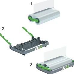 Lamineringsrulle GBC Refill Foton 30 100Mic