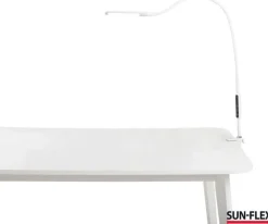 Lampa SUN-FLEX Desklite LED vit