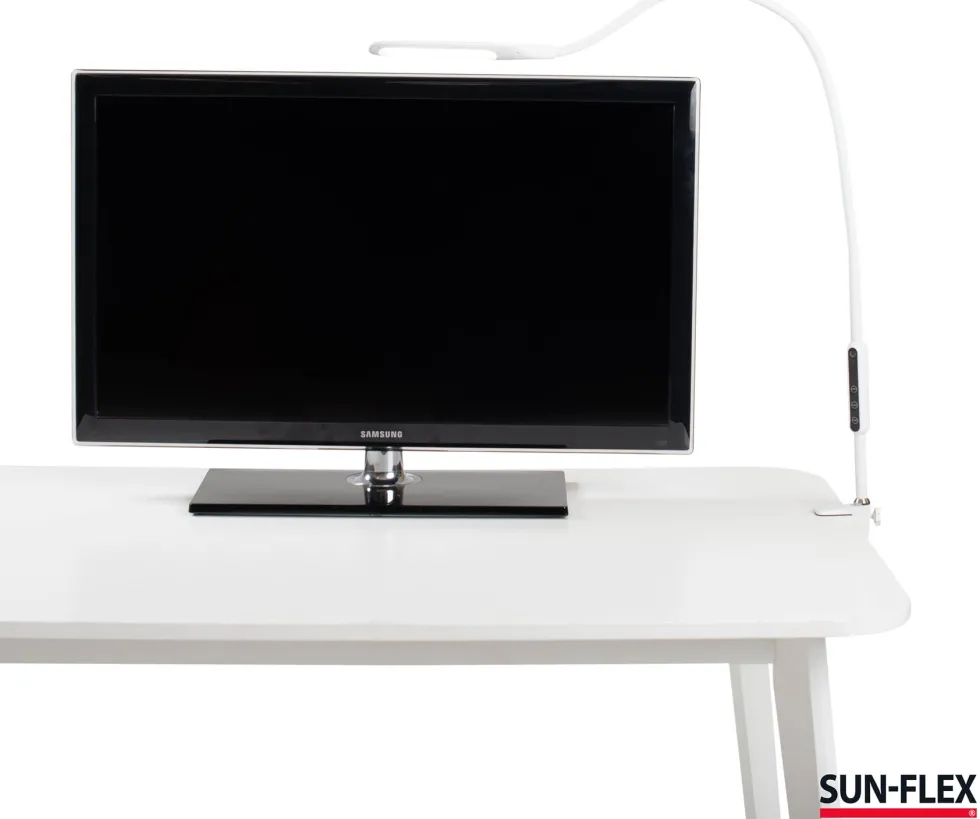 Lampa SUN-FLEX Desklite LED vit