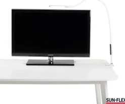 Lampa SUN-FLEX Desklite LED vit