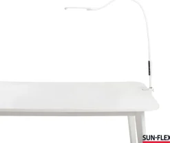 Lampa SUN-FLEX Desklite LED vit