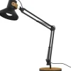 Lampa UNILUX Baya Bamboo LED svart