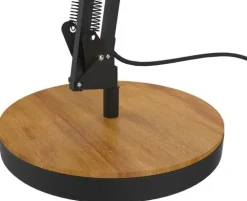 Lampa UNILUX Baya Bamboo LED svart