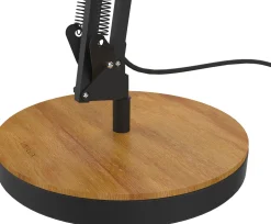 Lampa UNILUX Baya Bamboo LED svart