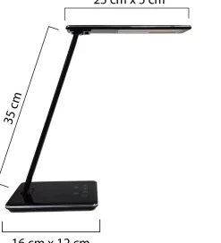 Lampa UNILUX Linka LED svart