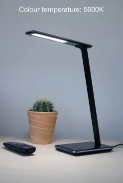 Lampa UNILUX Linka LED svart