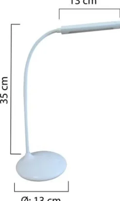 Lampa UNILUX Nelly LED vit