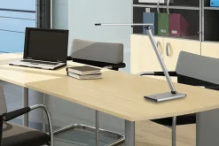 Lampa UNILUX Terra LED metal grå