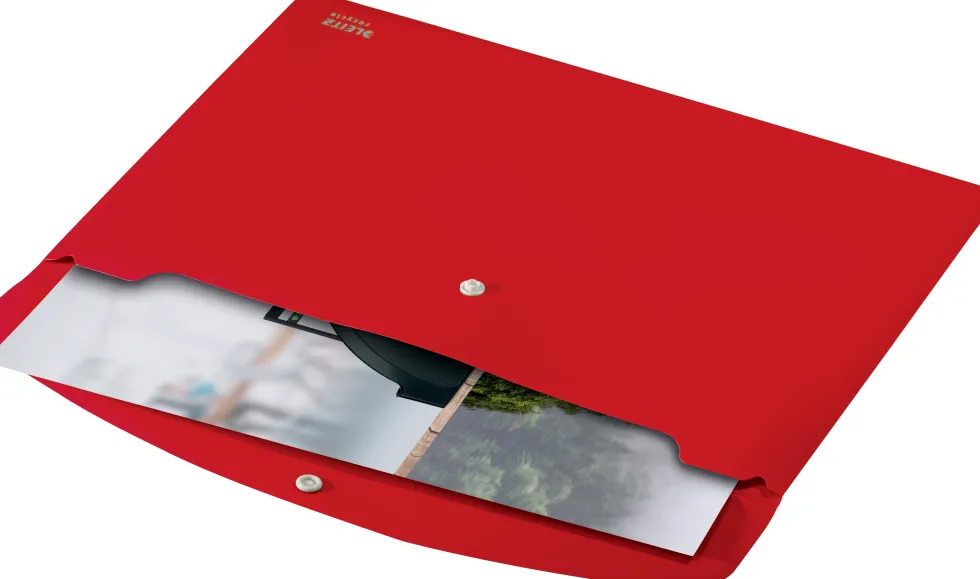 Leitz Recycle Dokumentmapp A4 PP röd
