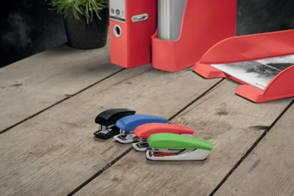 Leitz Recycle Häftapparat 10 ark röd