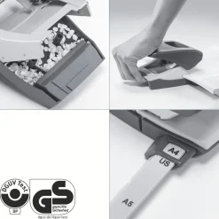 Leitz Recycle Hålslag 2h/30ark EU blå