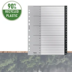 Leitz Recycle register A-Z 20 ark A4 PP