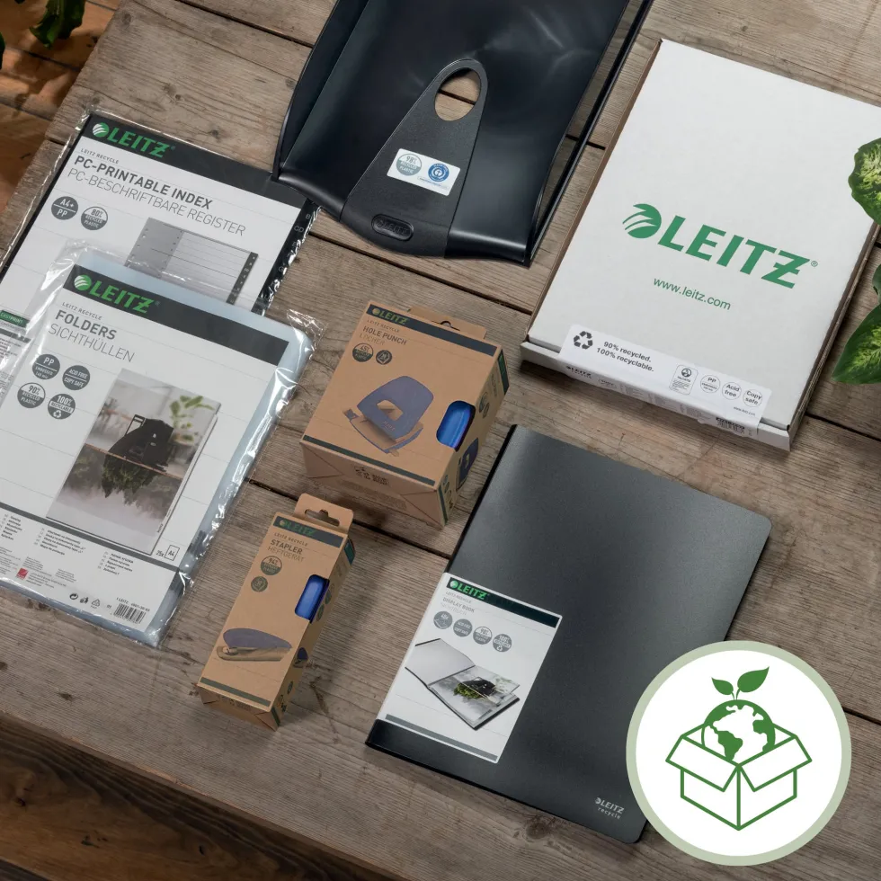 Leitz Recycle register A-Z 20 ark A4 PP