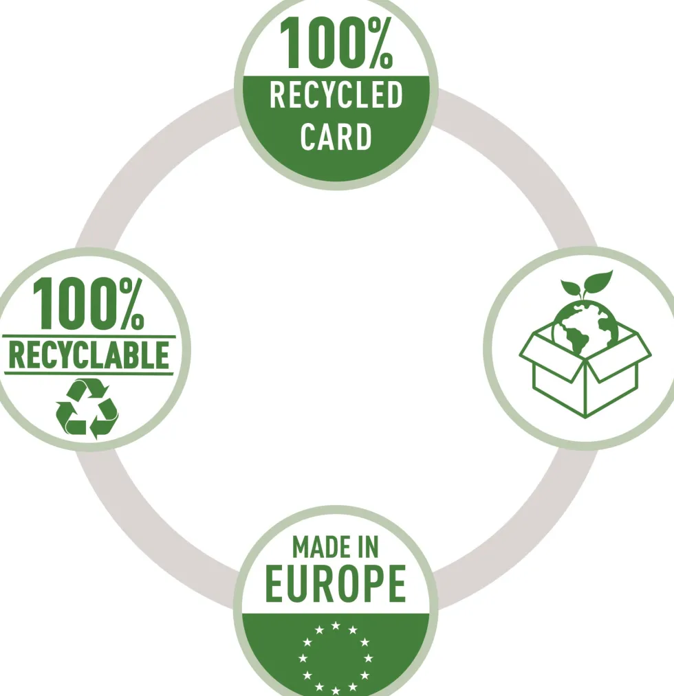 Leitz Recycle Snoddmapp A4 krt grön