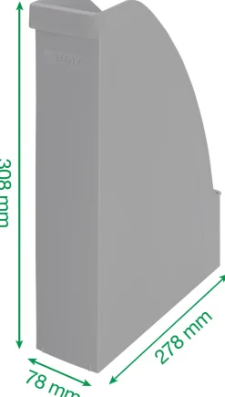 Leitz Recycle Tidskriftssamlare A4 röd