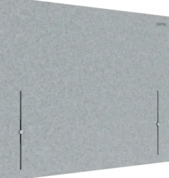 Leitz Skärmvägg skrivbord 80x70cm Grå