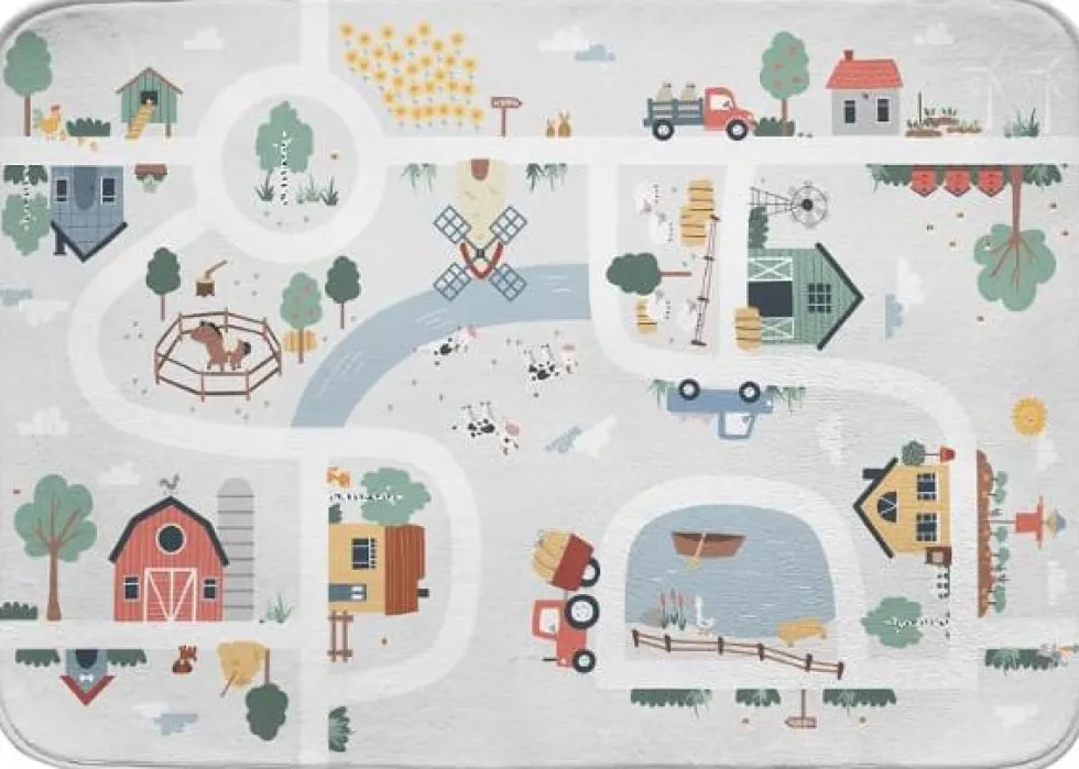 Lekmatta Bondgård 130x180cm