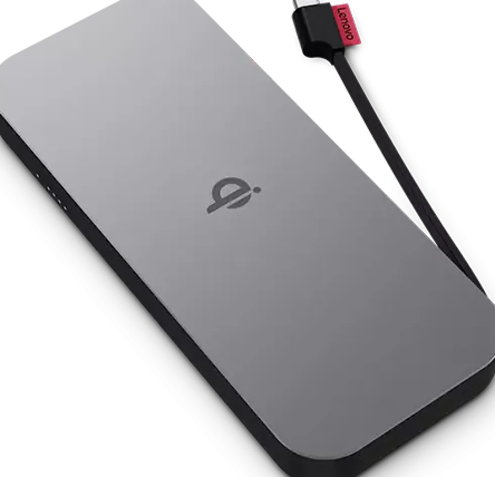 Lenovo Go - Power bank - 10000 mAh - 30 watt - 3 A - 2
