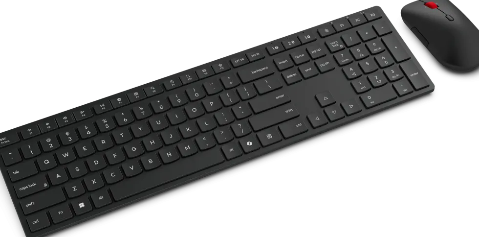 Lenovo Pro Combo 6000 - Sats med tangentbord och mus - trådlös