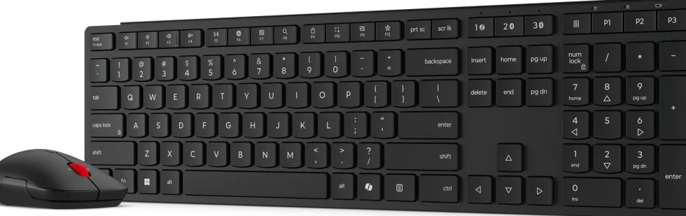 Lenovo Pro Combo 6000 - Sats med tangentbord och mus - trådlös