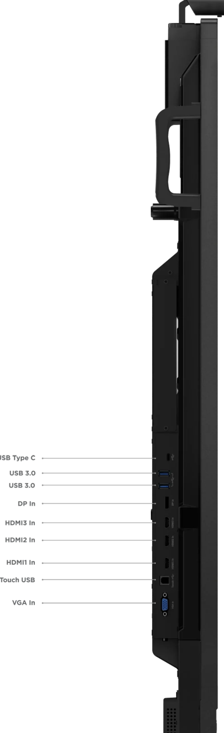 Lenovo ThinkVision T65 - 65" Diagonal klass LED-bakgrundsbelyst