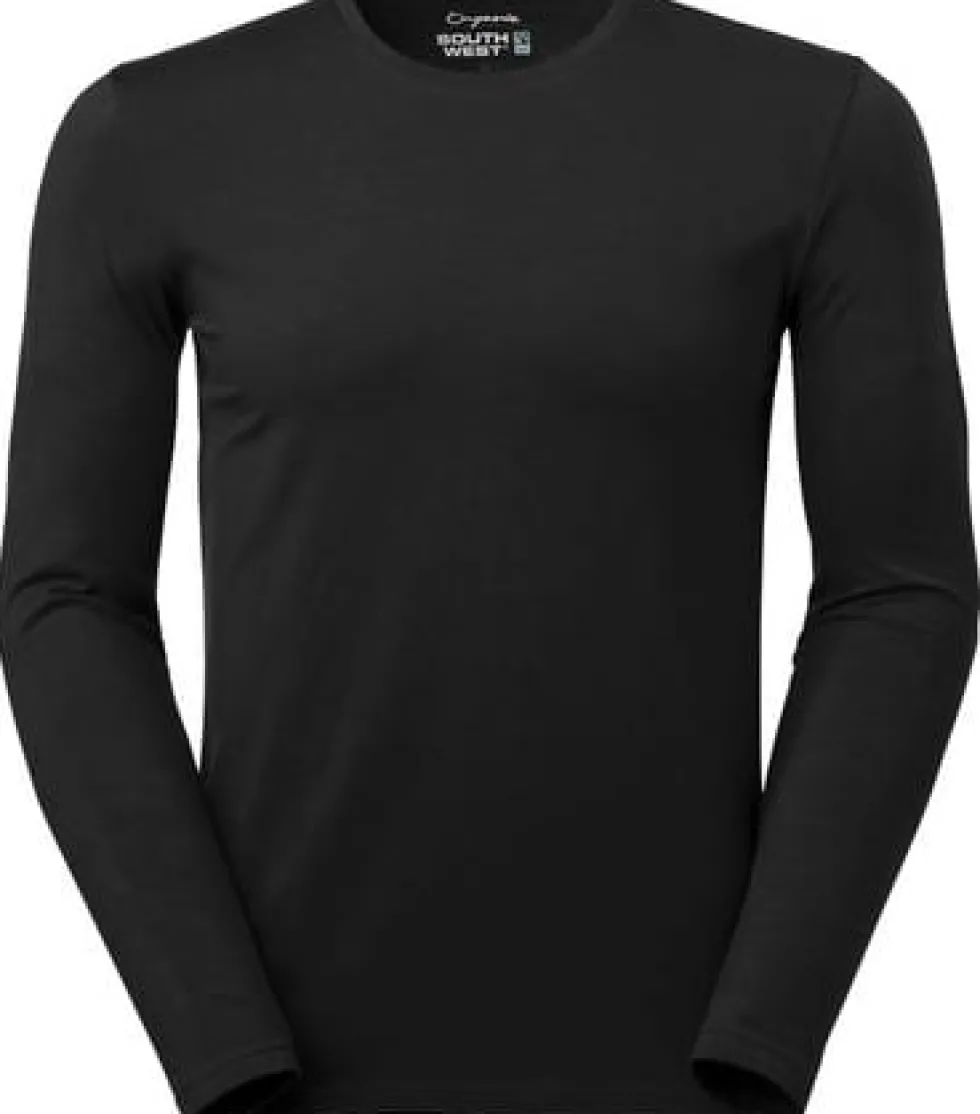 127 Leo T-shirt l.ärm svart M
