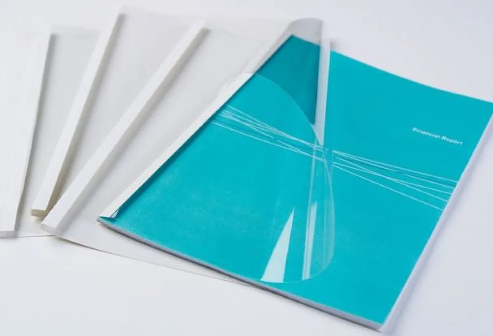 Limbindningsmapp FELLOWES A4 8mm 100/fp