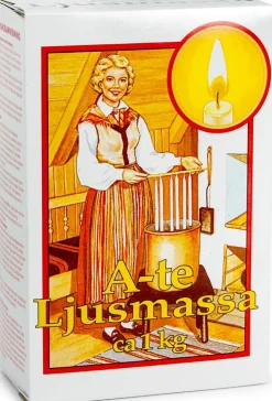Ljusmassa + vekar, 1kg